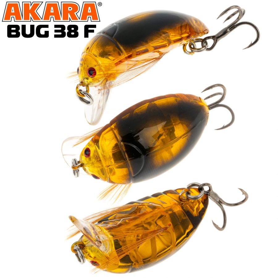 Воблер Akara Bug 38F-0