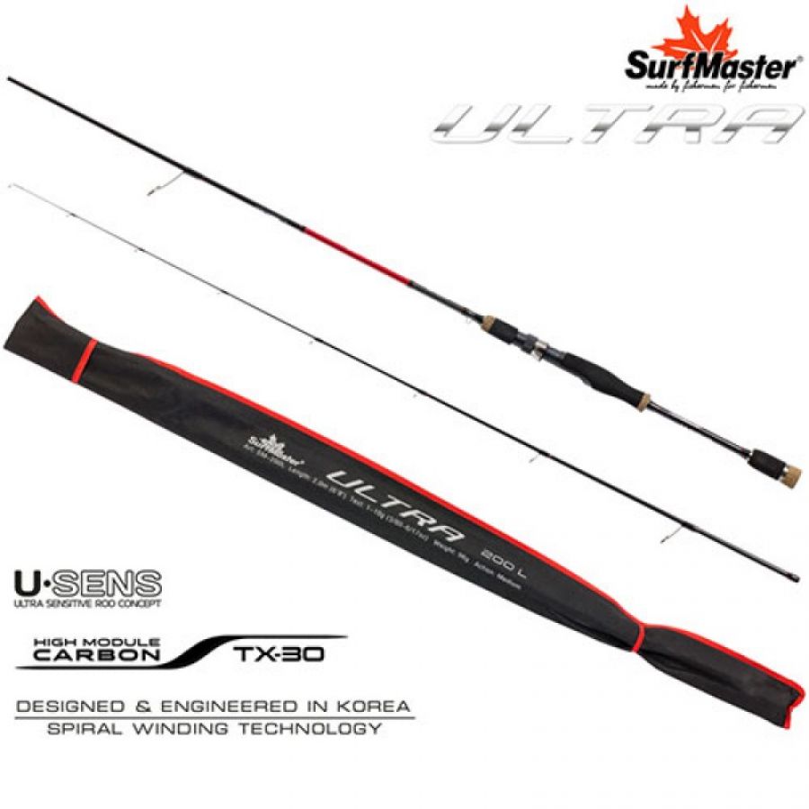 Спиннинг SurfMaster ULTRA 200L 2,0м 1-10гр-0
