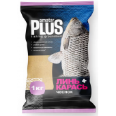 Прикормка Amatar PLUS Линь-Карась Чеснок 1кг