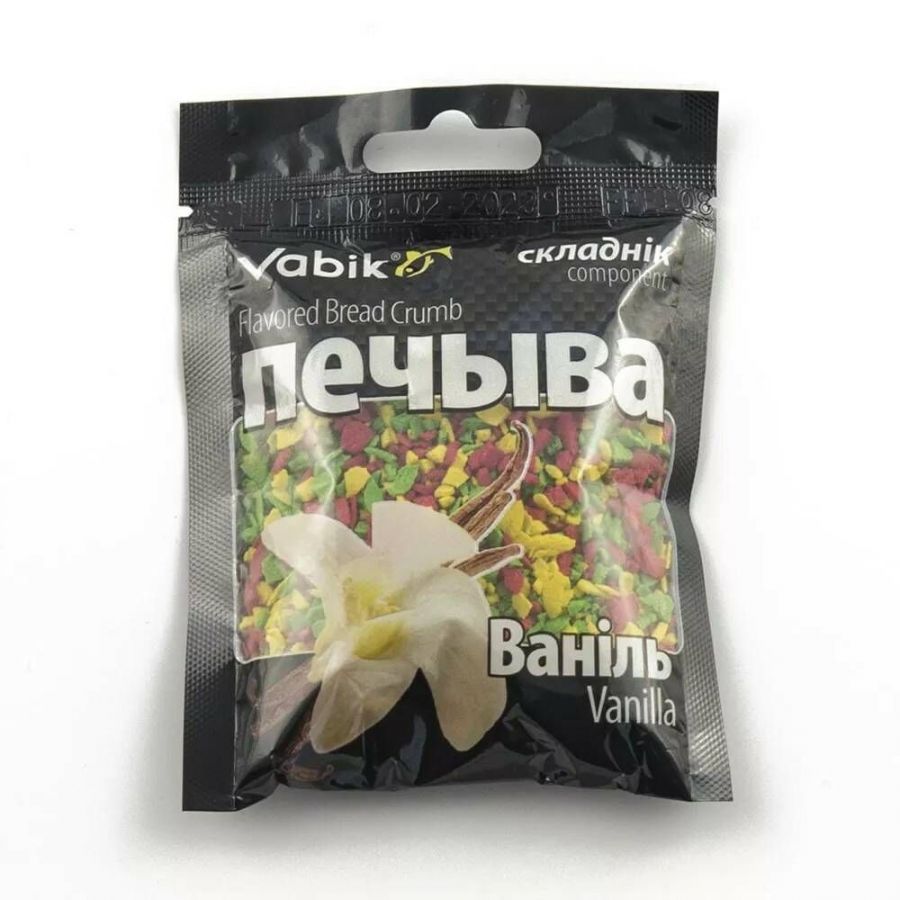 Компонент прикормки Vabik Печиво микс Ваниль 35г-0