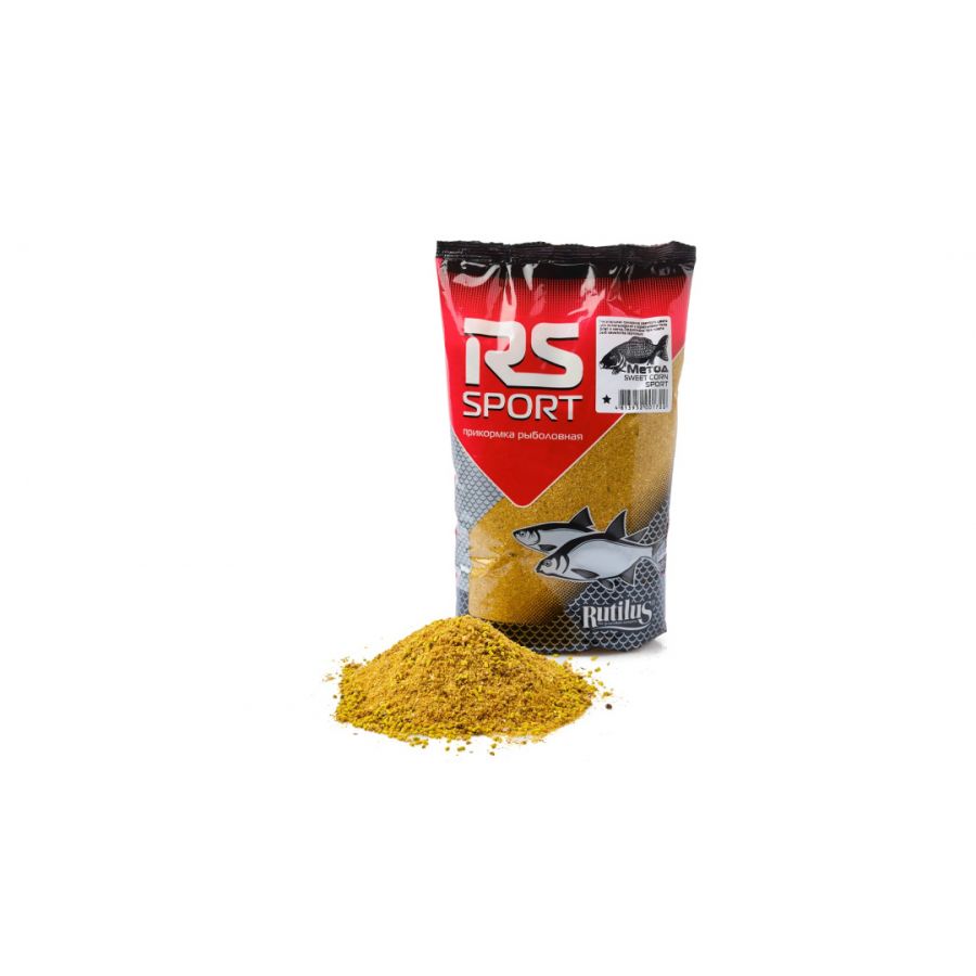 Прикормка RS серия Спорт 1кг Метод sweet corn спорт-0