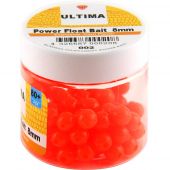 Бойлы силиконовые Ultima Power Float Bait 8мм цв.оранж, Кукуруза