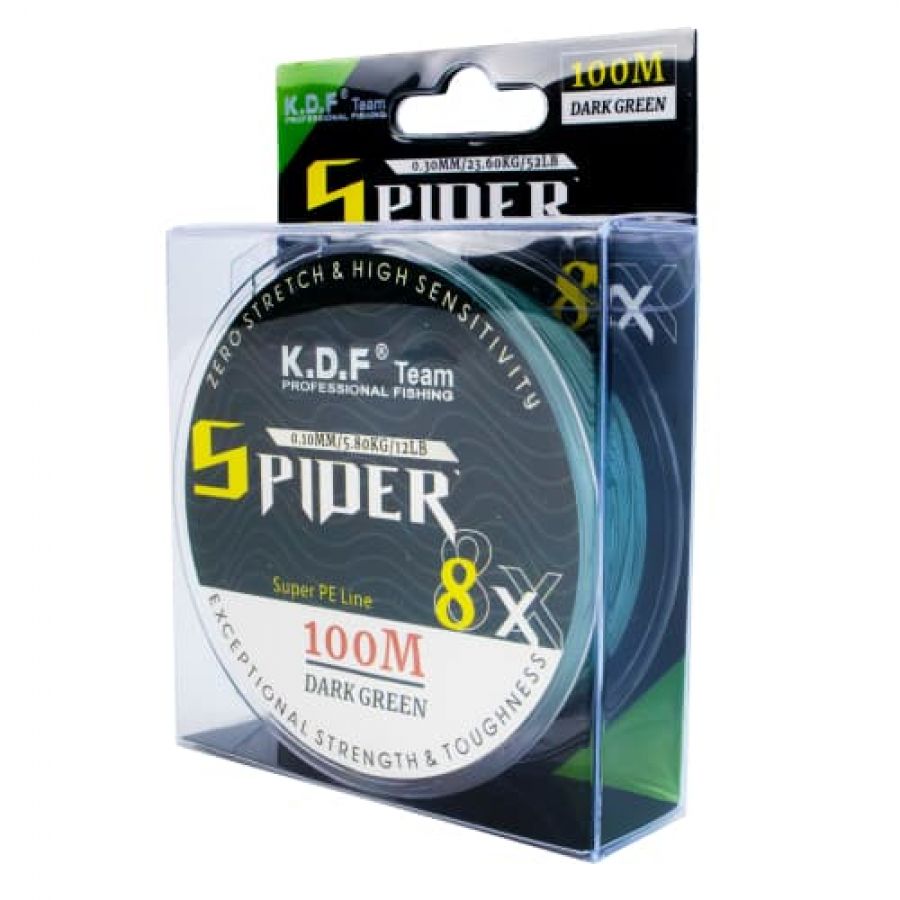Плетенка KDF Spider 8x 100м-0