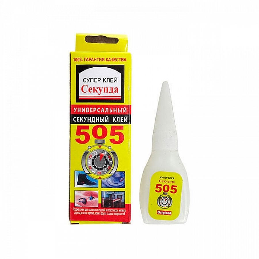 купить Клей Секунда 505 6гр универсальный-0