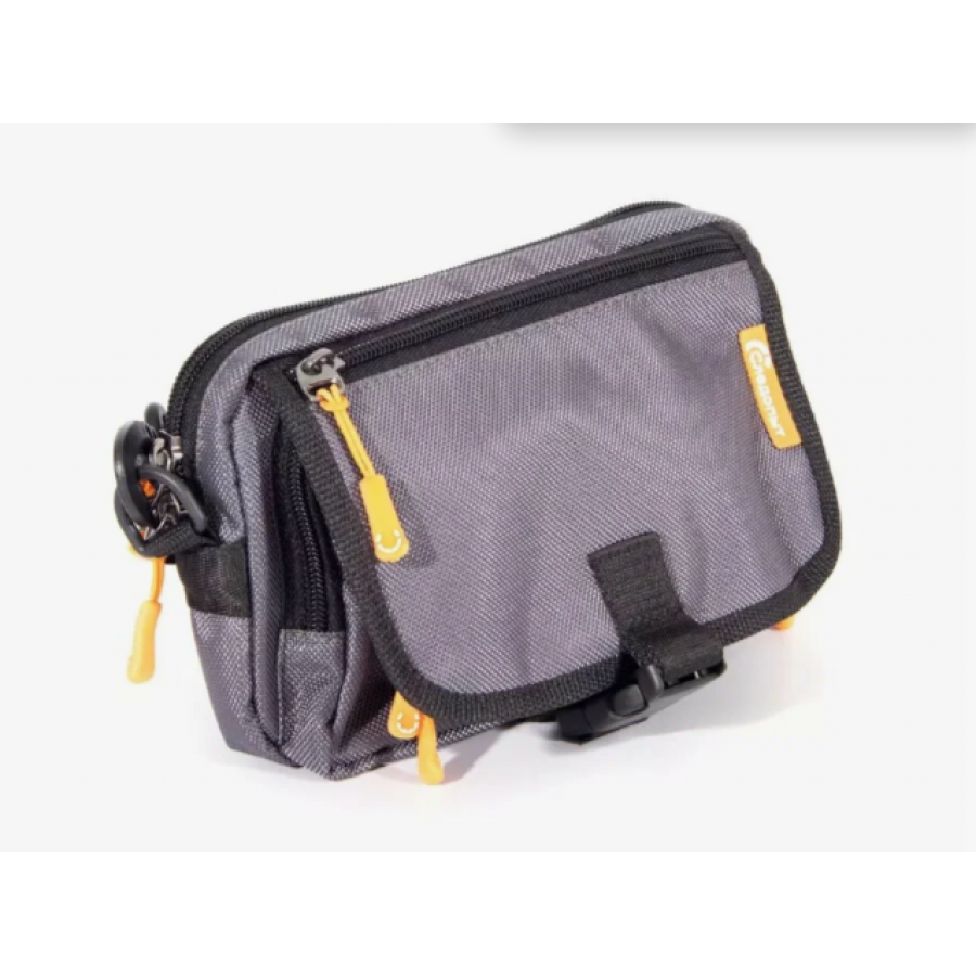 Сумка рыболовная Следопыт Street Fishing MultiLock S-Pouch 13.5x22х8см цв. серый-0