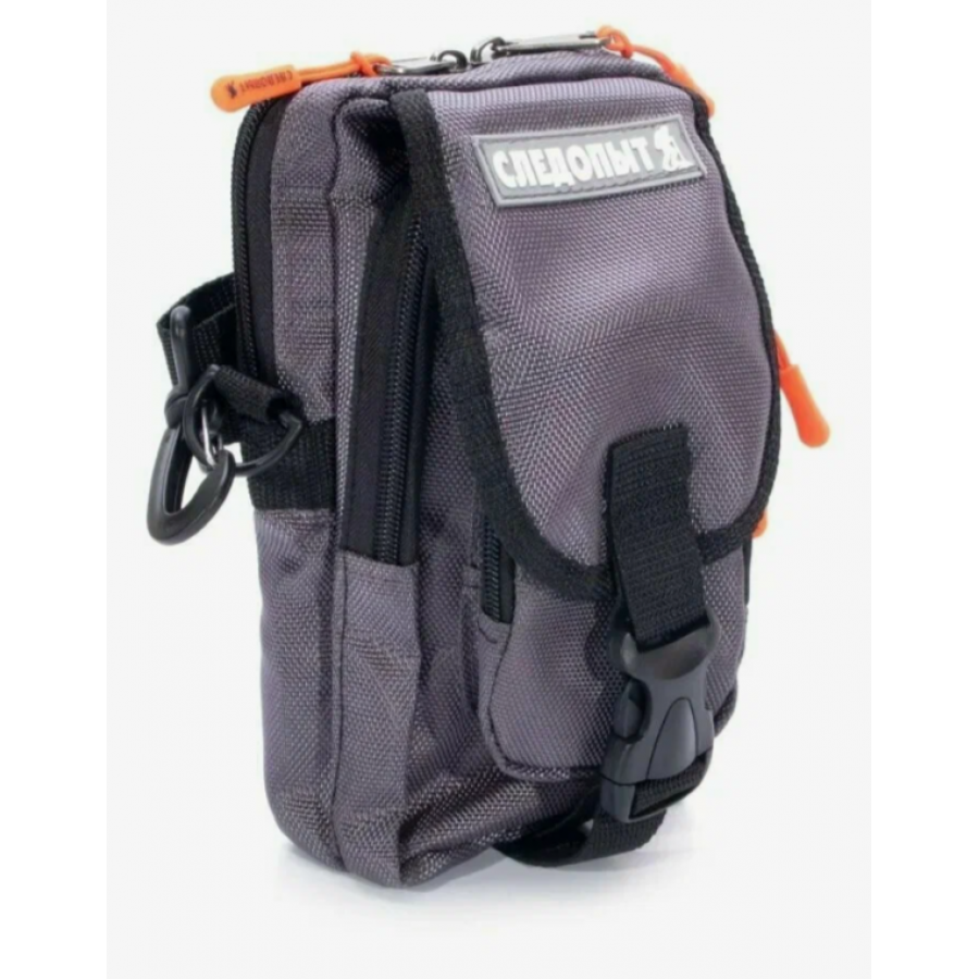 Сумка рыболовная Следопыт Street Fishing MultiLock V-Pouch 22x12.5х8см цв. серый-0