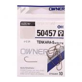 Крючок одинарный Owner 50457 Tenkara-S with ring #8