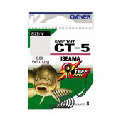 Крючок одинарный Owner 53275 Carp Taff Iseama СТ-5 #2