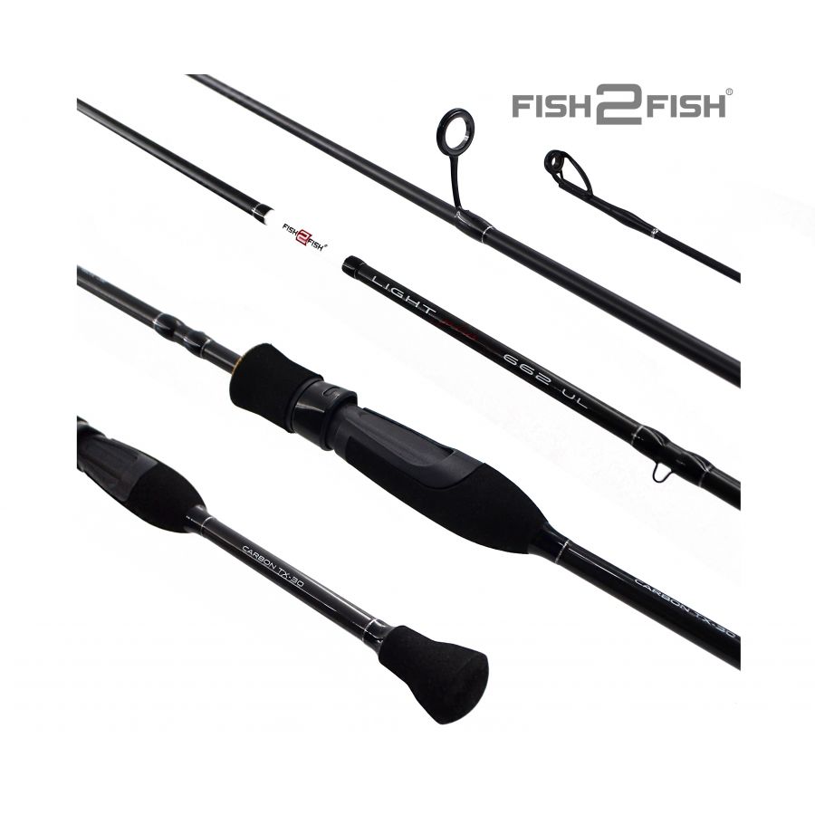Спиннинг FISH2FISH Light plus 602UL 1,8м 1,5-8гр-0