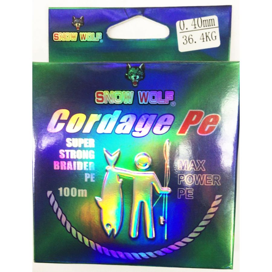 Плетенка Snow Wolf Cordage Pe 100м-0