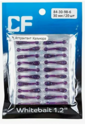 Силиконовая приманка Crazy Fish Whitebait 1,2