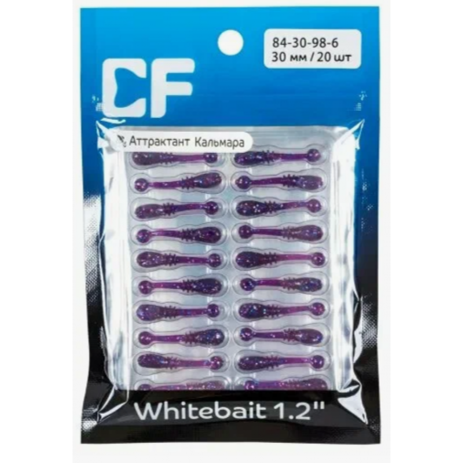 Силиконовая приманка Crazy Fish Whitebait 1,2-0