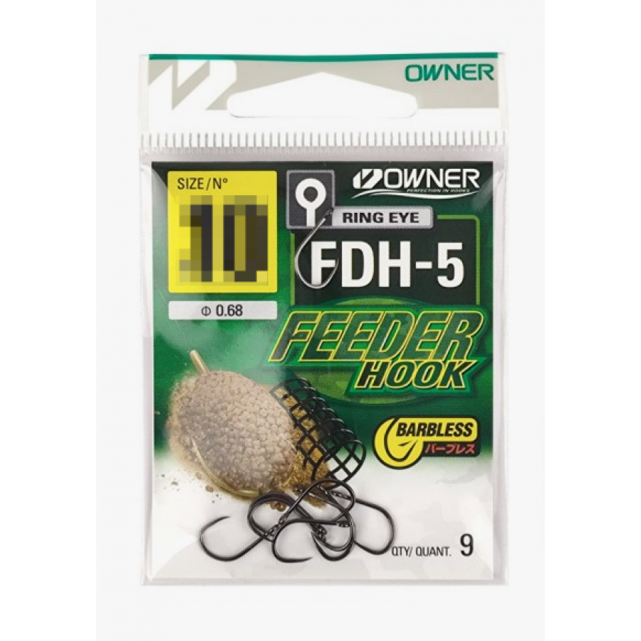 Крючок одинарный Owner 56945 Feeder Hook FDH-5-0