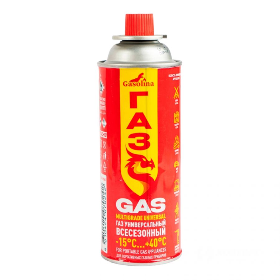 Газ для портативных газовых приборов Gasolina всесезонный 520мл-0