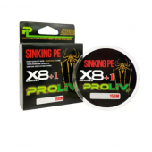 Плетенка ProLive Х8+1 150м тонущая зеленая