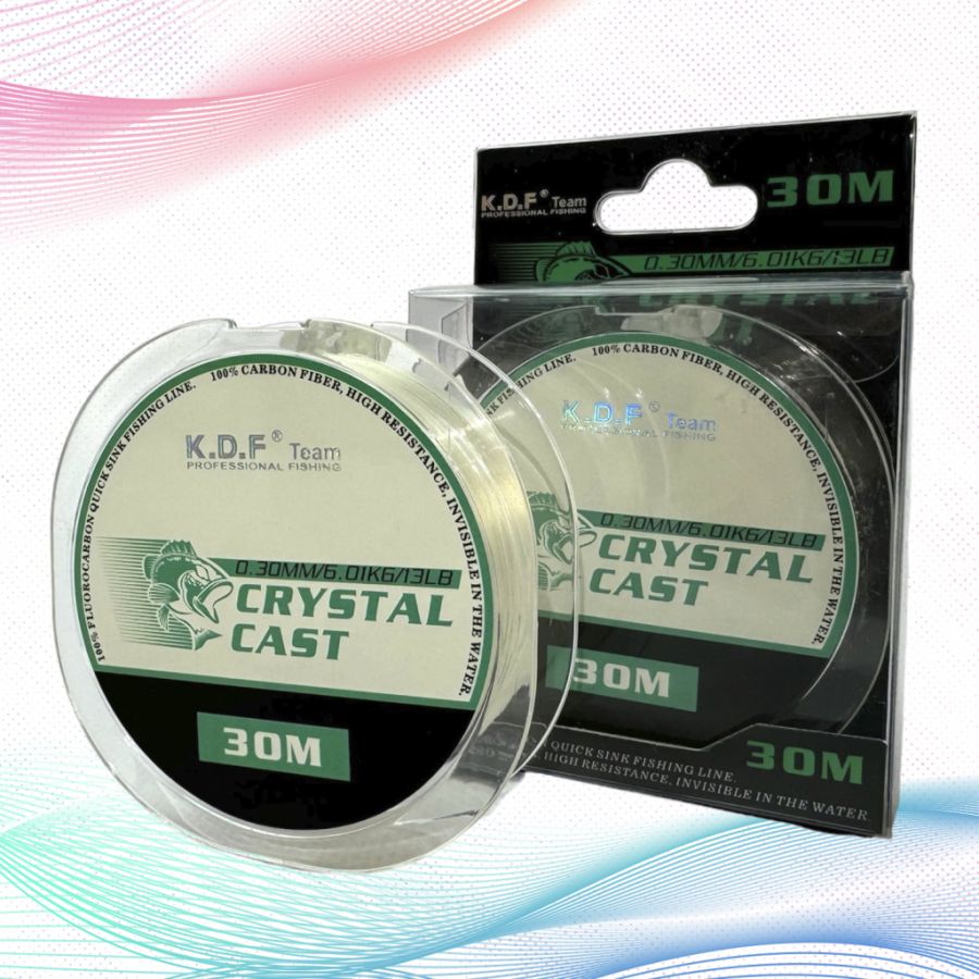 Флюорокарбон KDF Crystal Cast 30м-0