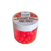 Бойлы силиконовые Ultima Плавающие 8мм цв.красный Клубника