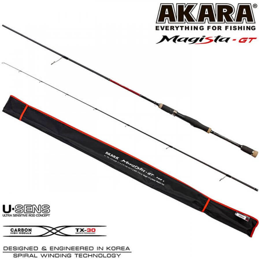 Спиннинг Akara Magista GT М702 2,10м 5,5-27г-1