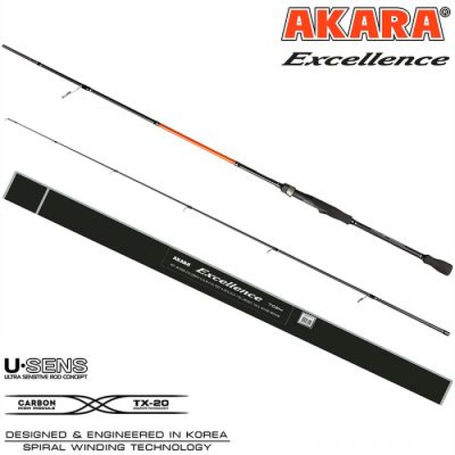 Спиннинг Akara Excellence M702 2,10м 6-28г-0